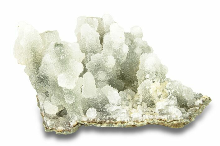 Sparkling Quartz Chalcedony Stalactite Formation - India #257433